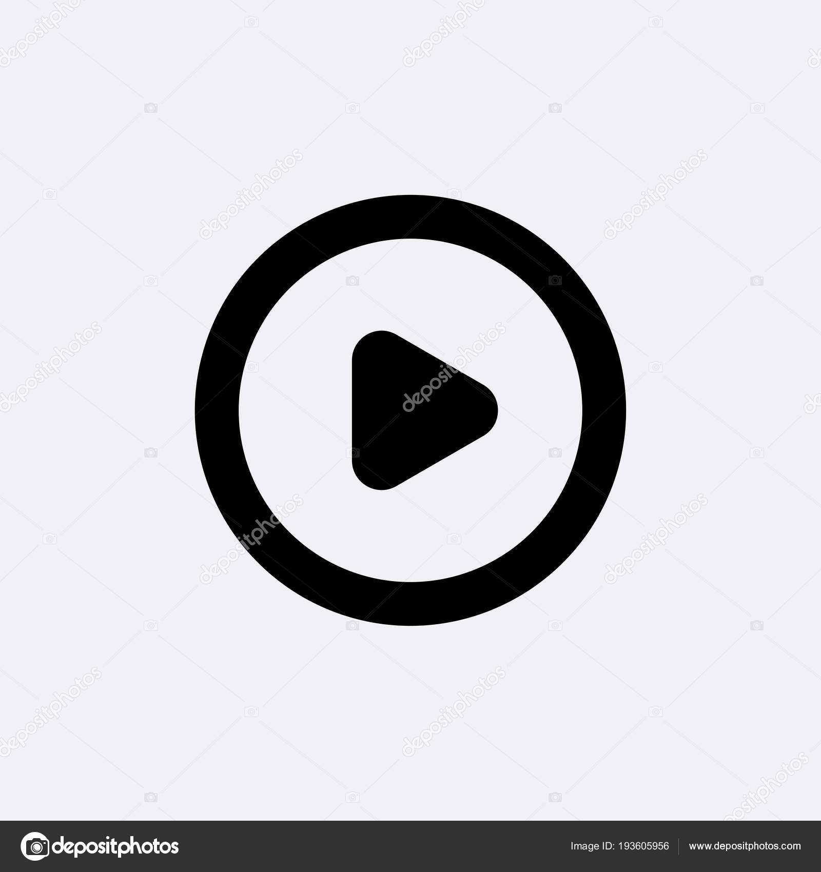 再生ボタンのアイコンのビデオまたは音楽メディアを再生します