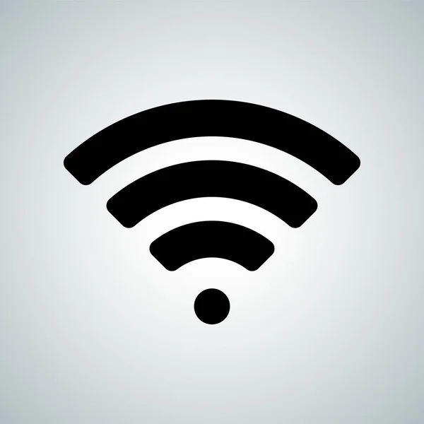 Значок вектора сигнала Wi-Fi — стоковый вектор
