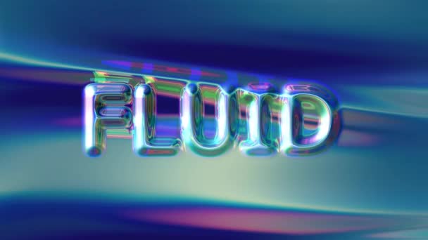 Liquid Liquid Metal Mercury Melting Gold Optical Illusion Hypnotism Hypnosis — Stock Video