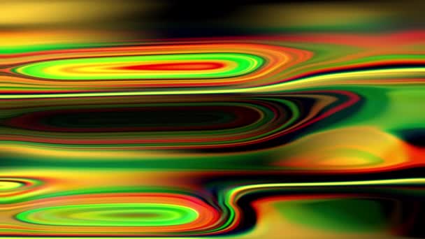 Abstract Moving Fluid Visual Illusions Moving Waves Psychedelic Abstraction Hypnosis — Stock Video