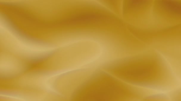 Gold Liquid Gold Golden Wave Background Liquid Metal Visual Illusions — Stock Video