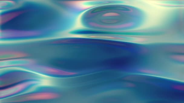 抽象的な移動流体 視覚的幻想 移動波 催眠術のためのサイケデリックな抽象化 ビデオジョッキー Vjを再生するための背景 コンサート ナイトクラブ コンサートの設計のためのコンピュータグラフィックス — ストック動画