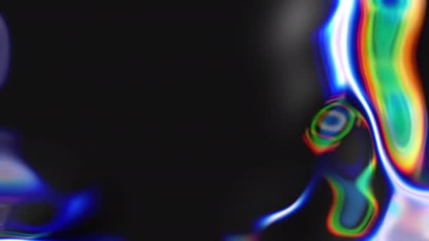 Liquide Métal Liquide Mercure Fondre Illusion Optique Hypnotisme Hypnose Abstraction — Video