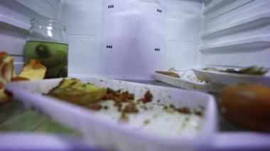 Artıklar. Finansal kriz nedeniyle para eksikliği. İşsizlik nedeniyle depresyon. Bozuk yemek. Bekarların buzdolabı. Gece açlığı. 