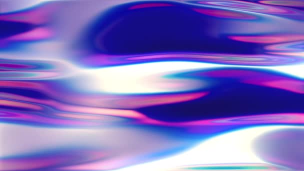 抽象的运动流体 视觉错觉 移动的波浪 催眠时的迷幻抽象 视频骑师的背景 设计音乐会 夜总会 音乐会的计算机图形学 — 图库视频影像
