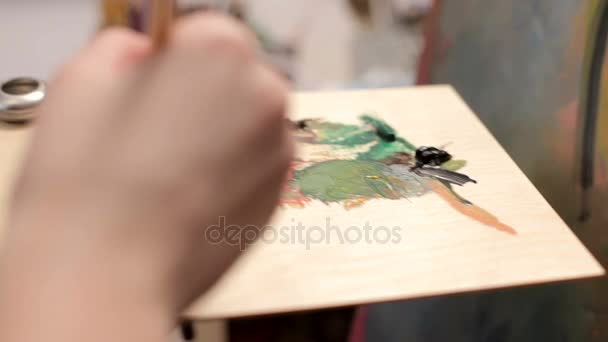 Peinture à l'huile sur toile 