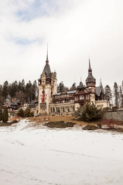 Kasteel Peles in Sinaia, Roemenië — Stockfoto