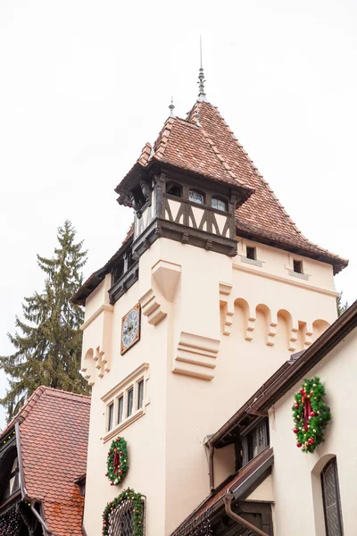 Pelisor Castle from Sinaia, Romania — 图库照片