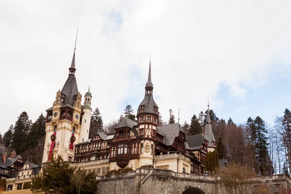 Castello di Peles da Sinaia, Romania — Foto Stock