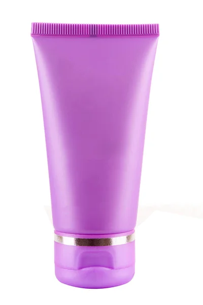 Pink bottle of cosmetics product — Stock Photo, Image