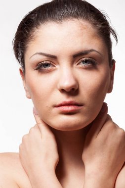 Stüdyo fotoğraf güzel model