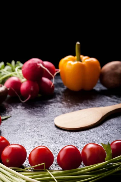 Verduras frescas saludables para la cena —  Fotos de Stock