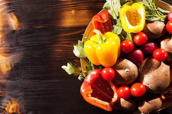 Primer plano foto de verduras saludables — Foto de Stock