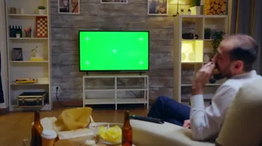 Back view of young overworked businessman