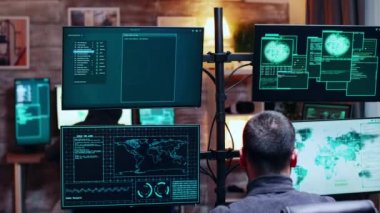 Organised team of cyber criminals talking about their security