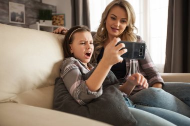Cute little girl shocked after watching a disturbing online video
