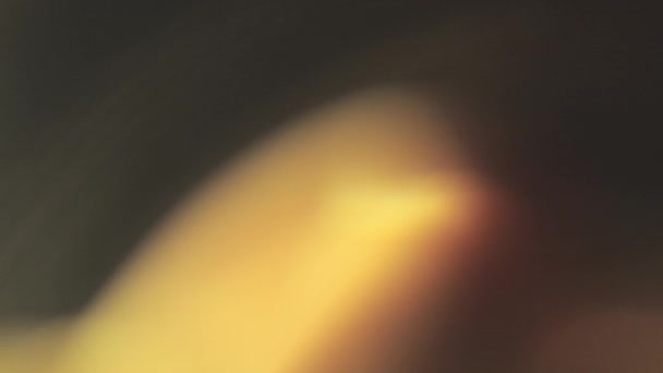 模糊老式热透镜耀斑 — 图库视频影像