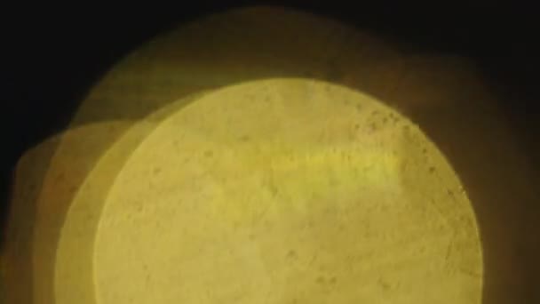 Bokeh rond saturé vintage 