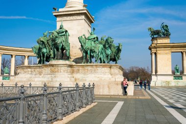 Budapeşte Millennium Anıtı,
