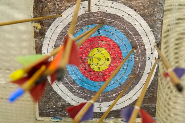 Arrows hit the target