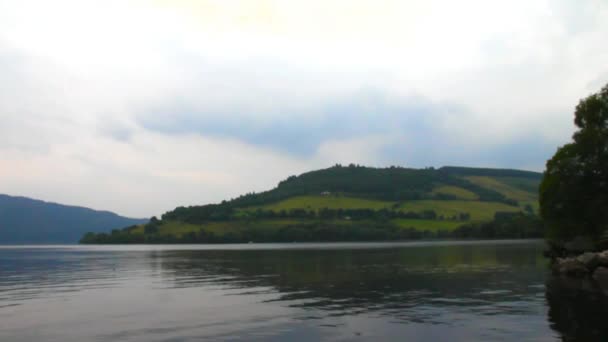 Jezioro Loch ness, Szkocja — Wideo stockowe