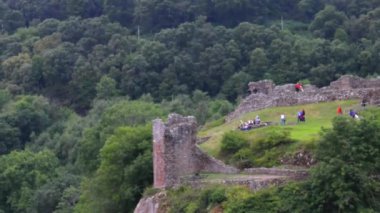 Urquhart Castle. Loch Ness, İskoçya.