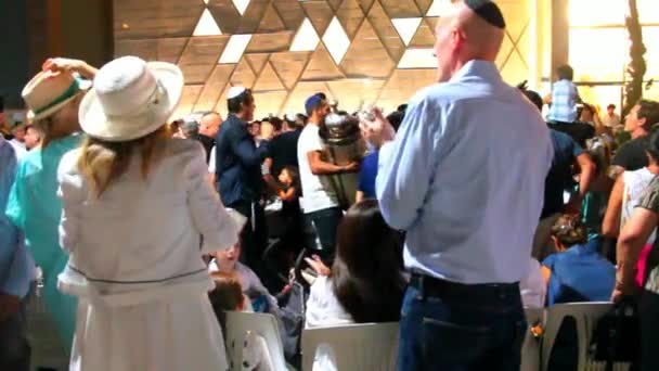 Simchat Torah i Tel Aviv — Stockvideo