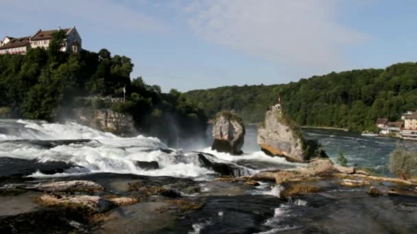 Рейнский водопад 14 — стоковое видео