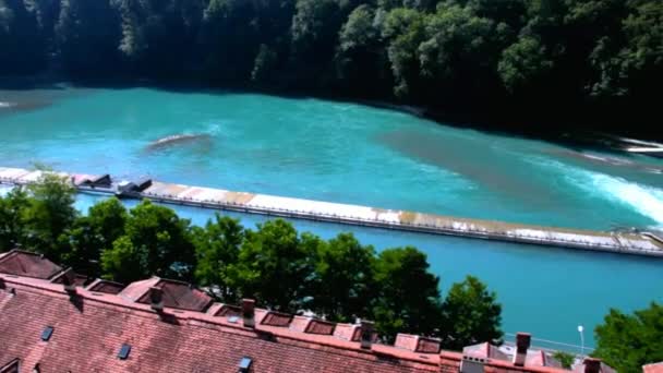 Berna. Vista de la ciudad de Berna, Suiza — Vídeo de stock