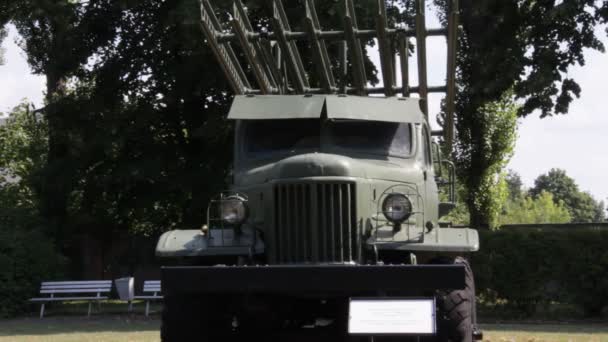 Senjata Soviet Selama Perang Dunia Kedua — Stok Video