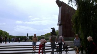 Treptower Parkı, Berlin, Almanya.