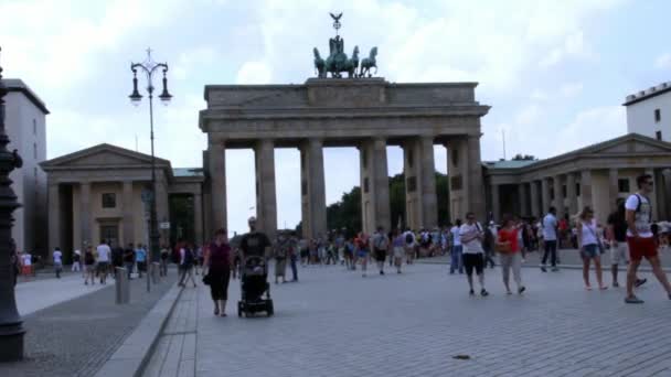 Porta di Brandeburgo - Berlino — Video Stock