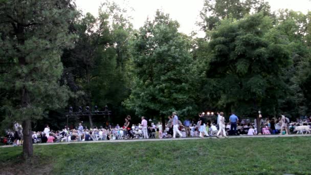 Lichtentaler Alley στο Baden-Baden (Γερμανία)) — Αρχείο Βίντεο