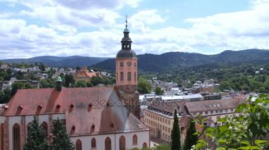 New Castle kenti. Baden-Baden. Almanya