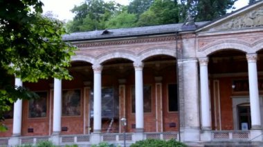 Trinkhalle (pompa ev) Kurhaus Spa karmaşık Baden-Baden, Almanya