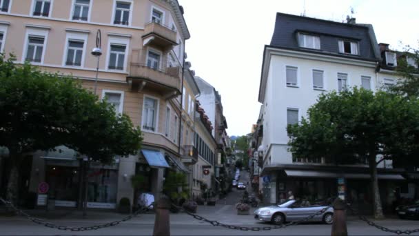 Площа Августи (серб. Баден-Баден. — стокове відео