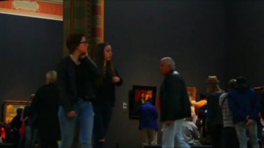 Rijksmuseum Amsterdam Dünya ünlü gece nöbeti Rembrandt tarafından ile Oda