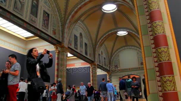 Foto för minne från Nationalmuseum i Amsterdam — Stockvideo