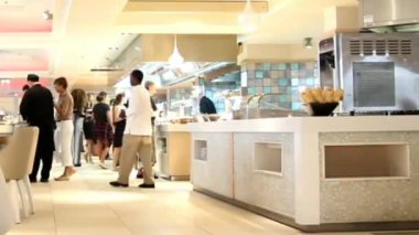 Restoran otelin büfe sistemi ile