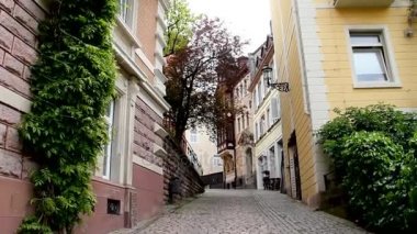 Orijinal bina, eski cadde Baden-Baden merkezi olarak