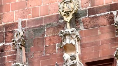 Katolik Kilisesi. Katholisch Stiftskirche. Baden-Baden. Almanya.