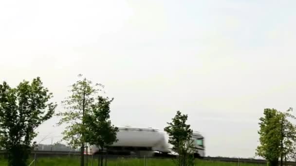 Time Lapse Vista da rodovia — Vídeo de Stock