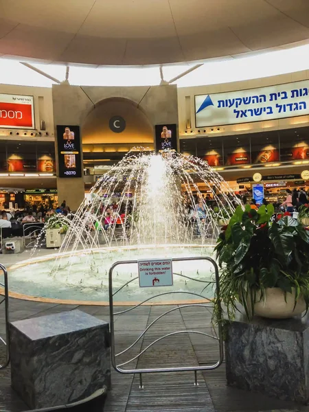 Ben Gurion Uluslararası Havalimanı, Tel Aviv, İsrail — Stok fotoğraf