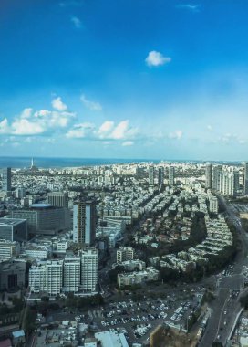 Tel Aviv kuş-göz görüş