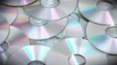 Makro kompakt optik cd veya DVD diskleri döndürme