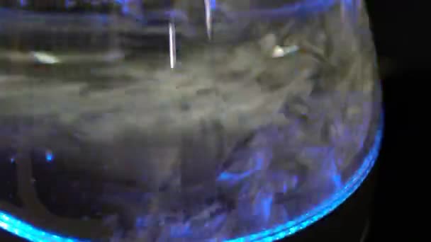 Air Bubbles at Boiling Water — Stock Video