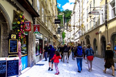 Güzel sokaklar Salzburg, Salzburger arazi, Avusturya
