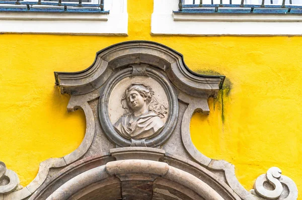 Lieu de naissance de Wolfgang Amadeus Mozart à Salzbourg, Autriche — Photo