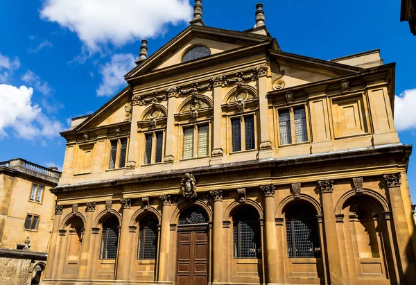 El Teatro Sheldonian, ubicado en Oxford, Inglaterra , — Foto de Stock