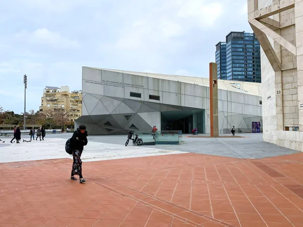 Tel Aviv Israel Marzo 2020 Exterior Nueva Ala Del Museo — Foto de Stock